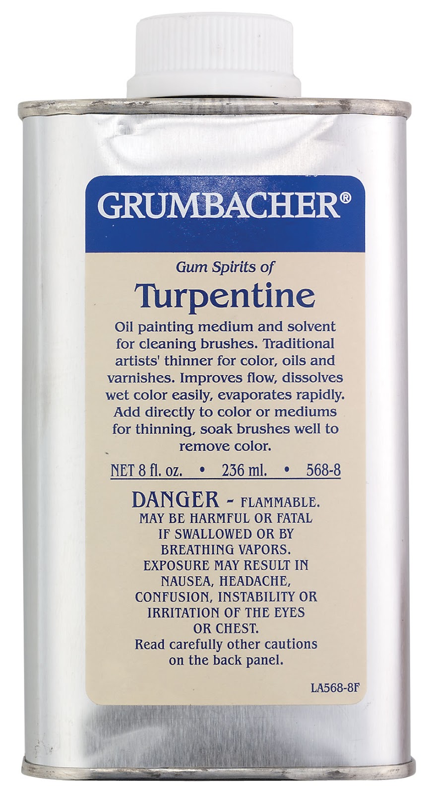 Studio Safety Pt. 2 – The Facts About Turpentine